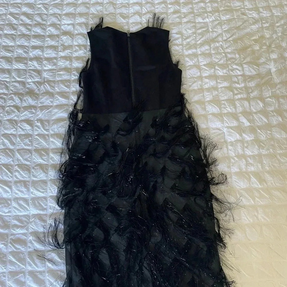 Diane Von Furstenburg Nadi metallic fringe midi dress - Picture 11 of 14